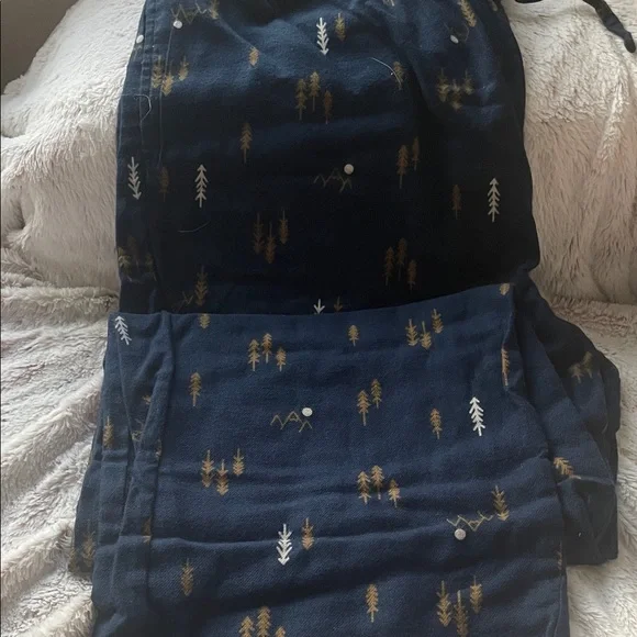 Sonoma Kids' Navy Joggers with Gold Accents - Picture 4 of 4